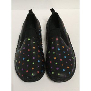 Western Chief 10 Neoprene Ditsy Dots Outdoor Rubber Garden Slip On Shoes